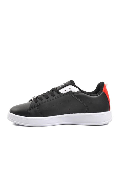 Lena Black-White-Red Unisex Sneaker