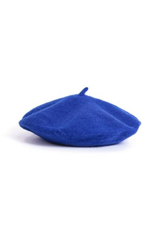 Felt Painter Beret Saks Blue