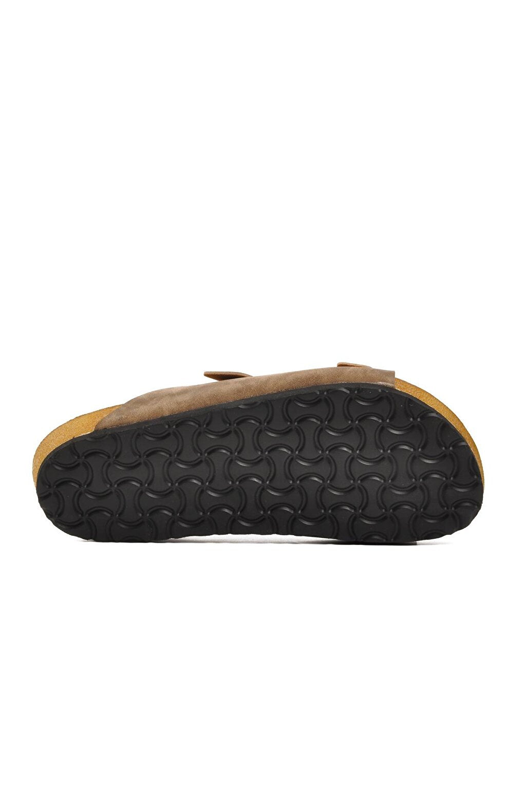 Mink Double Banded Cork Sole Men's Slippers 31-021