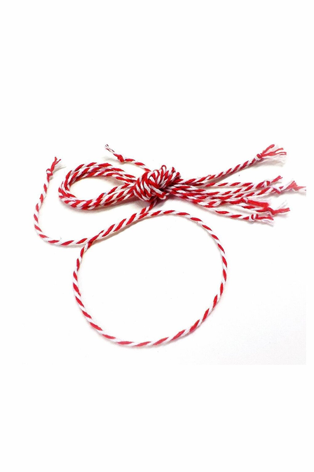 Baba Marta Marteniçka Red and White Thread 10 Pieces Without Card