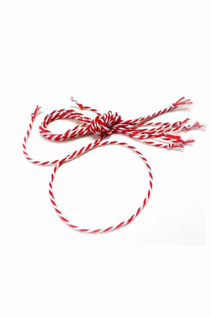 Baba Marta Marteniçka Red and White Thread 10 Pieces Without Card