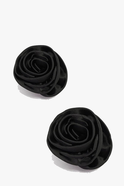 Satin Rose Pencil Brooch - Buckle Pack of 2