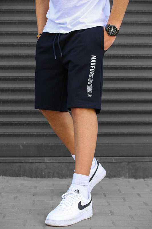 Navy Blue Capri Shorts 5403