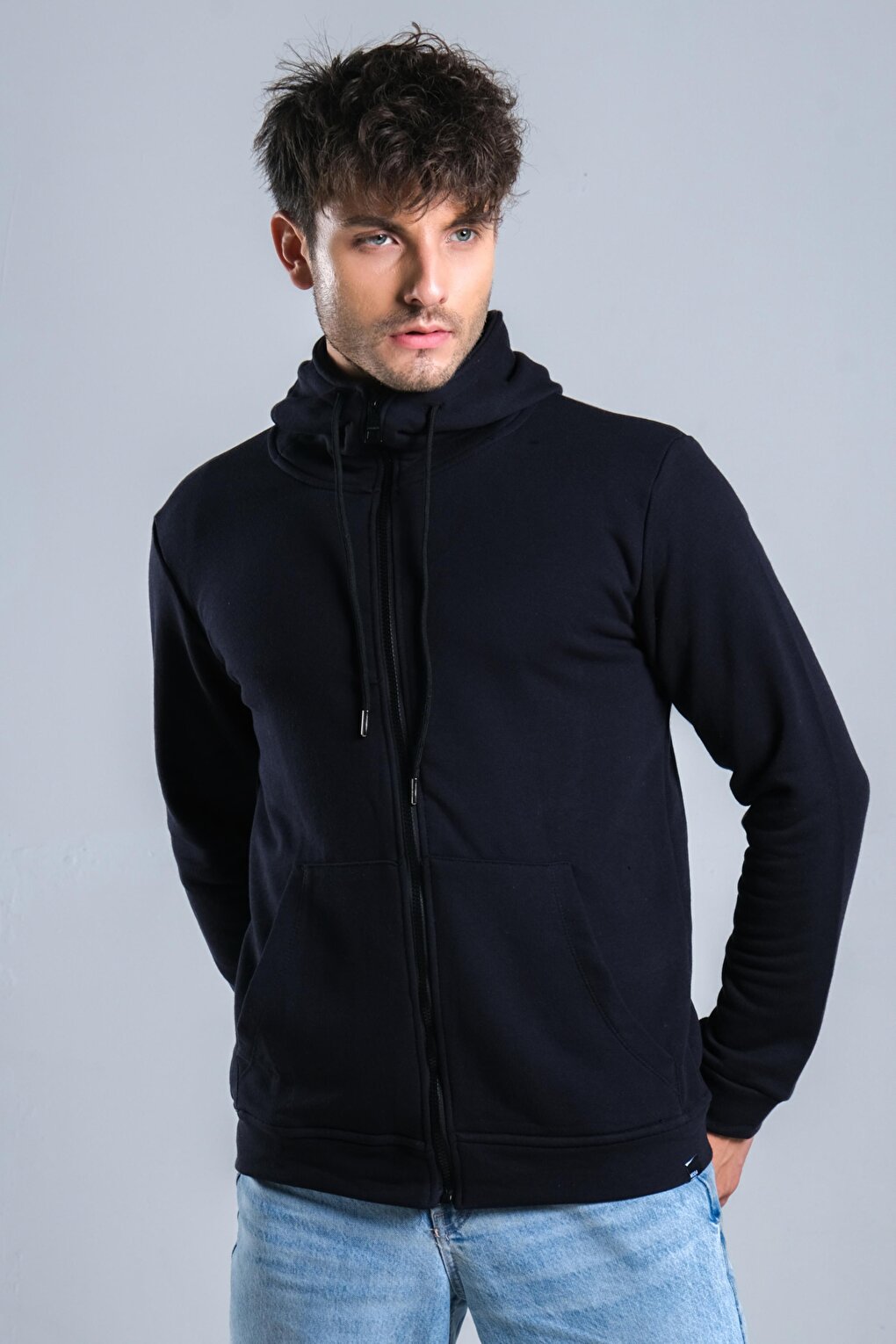 Hooded Zippered Seasonal Top MAR ÖK417