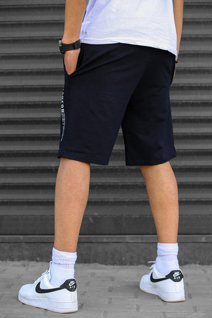 Navy Blue Capri Shorts 5403