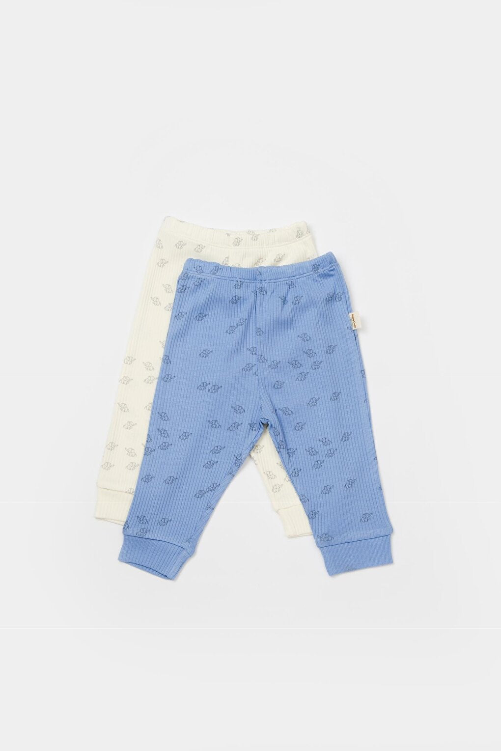 Organic Modal Elephant Printed 2-Piece Sweatpants Trousers