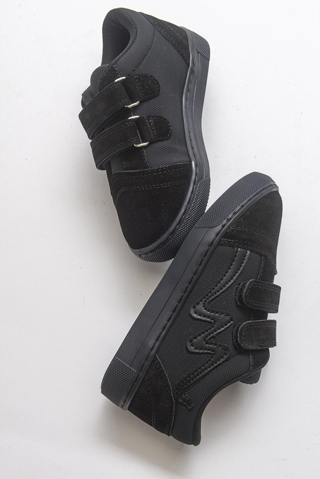 Boy's Black Genuine Leather Anatomical Casual Shoes