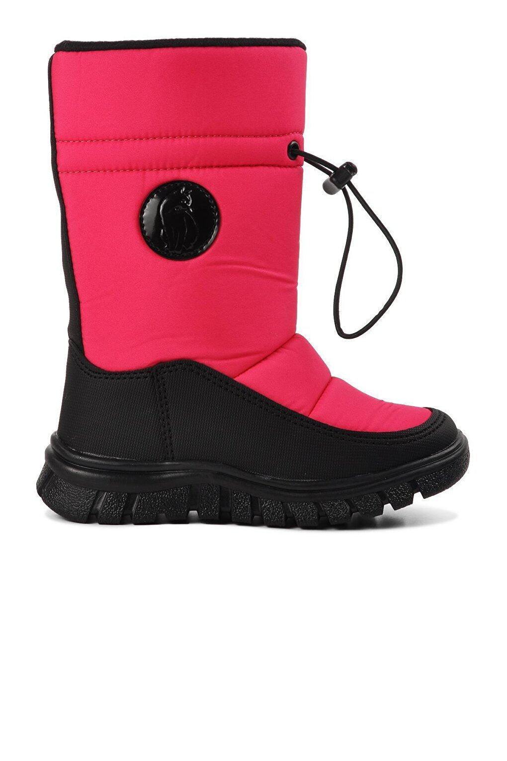 Fuchsia Elastic Unisex Children's Snow Boots Demos-P