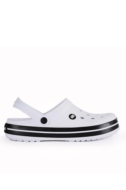 LOOP Men's Slippers White / Black