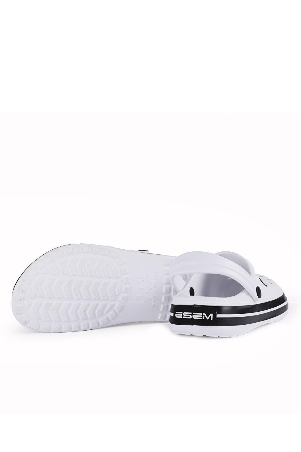 LOOP Men's Slippers White / Black