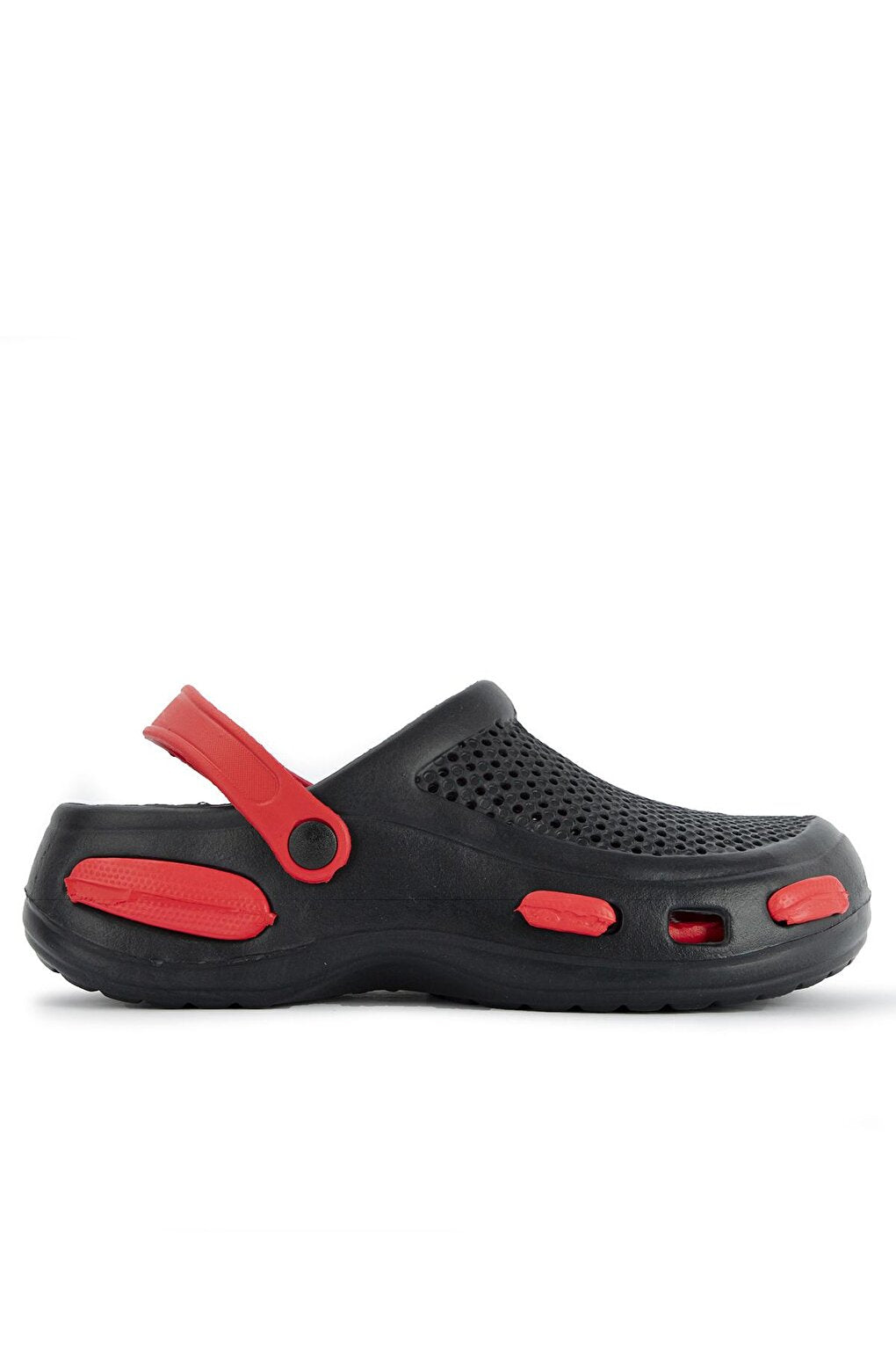 E092.M.000 Men's Slippers Black / Red