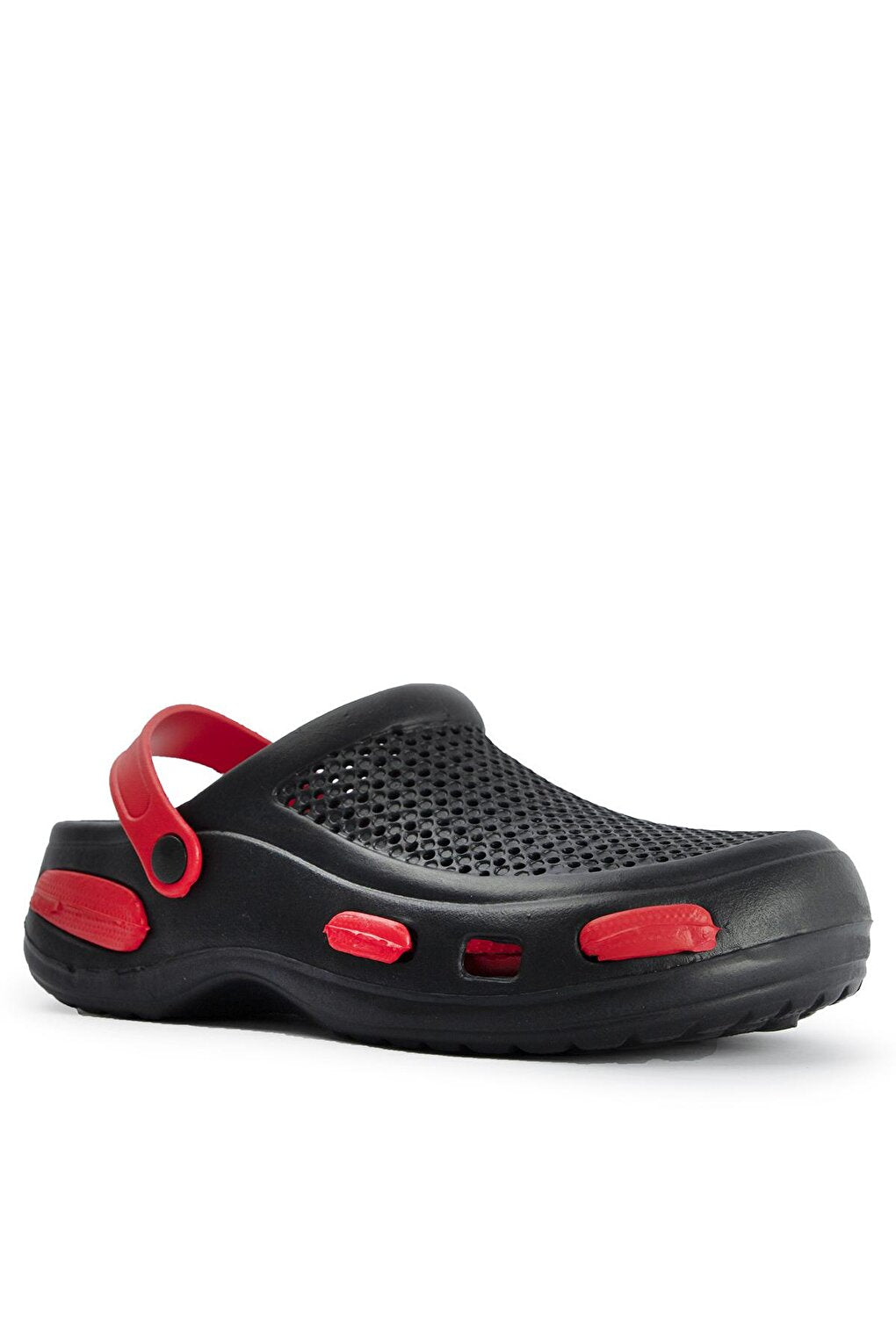 E092.M.000 Men's Slippers Black / Red