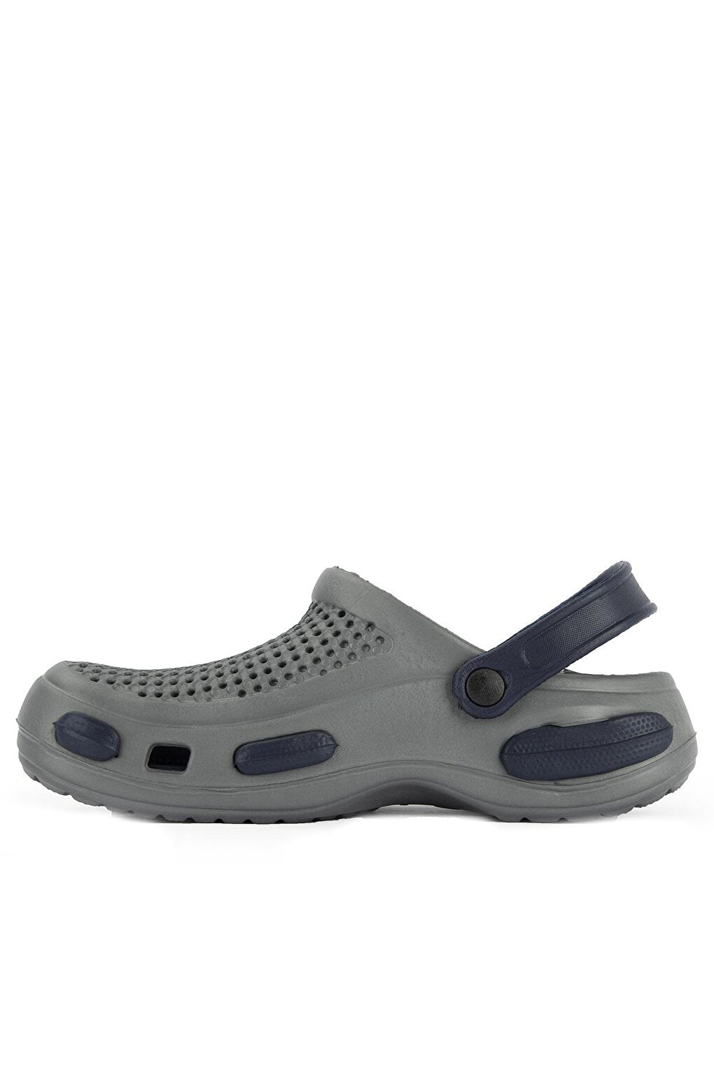 E092.M.000 Men's Slippers Gray / Navy Blue