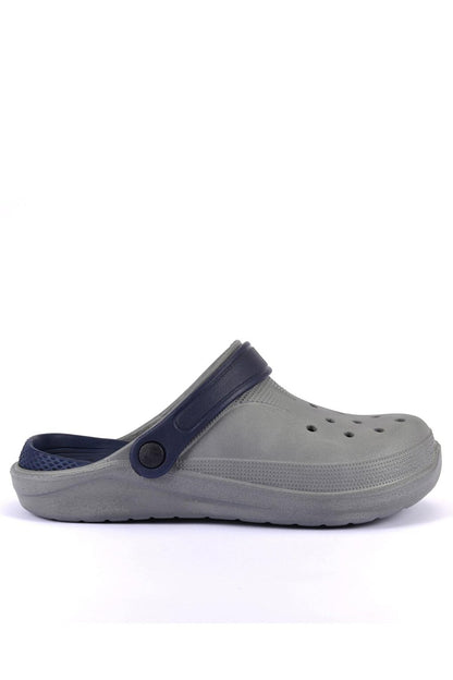 192.M.000 Men's Slippers Gray / Navy Blue