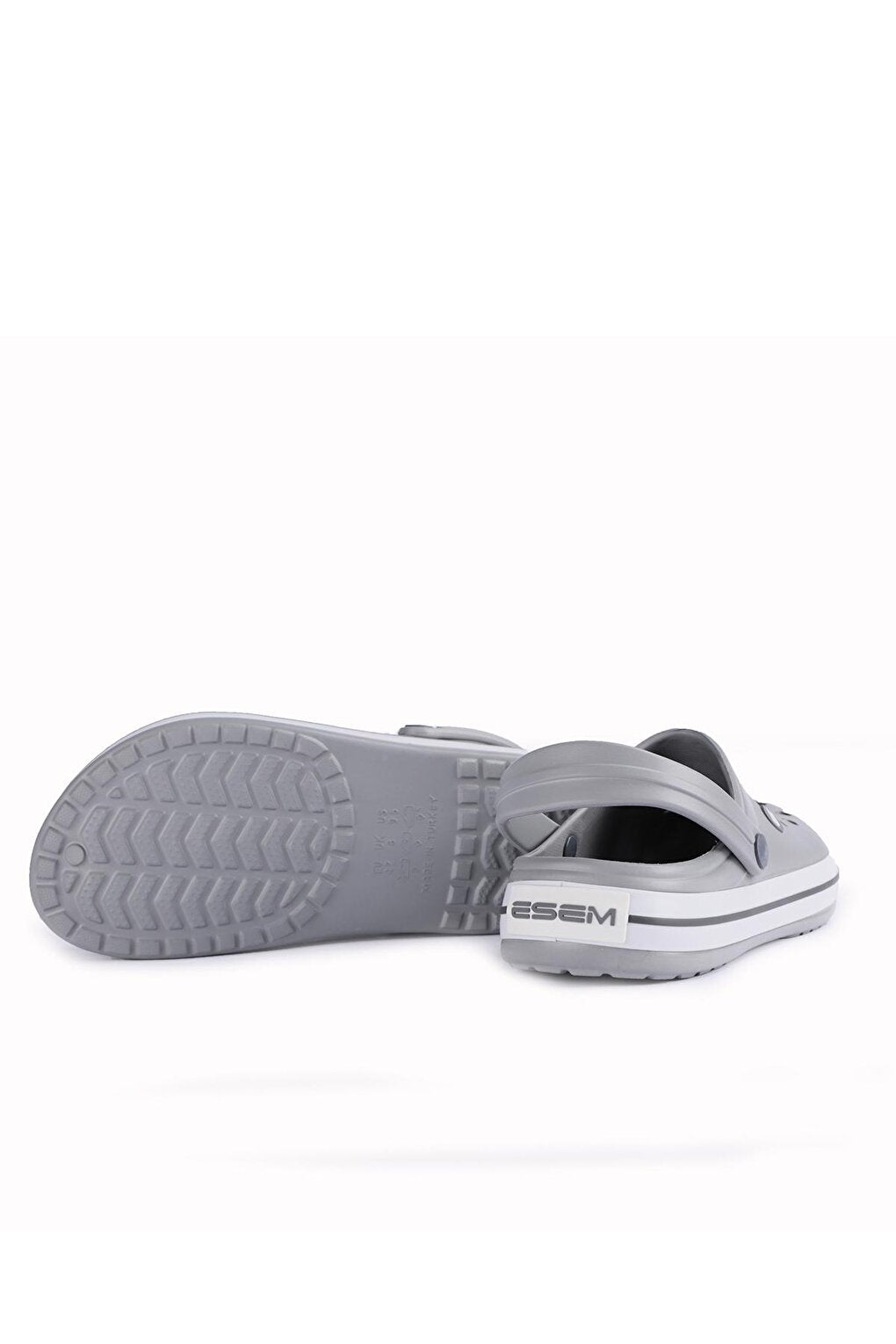 LOOP Men's Slippers Gray / White