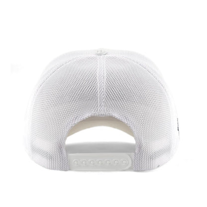 V1 Trucker Basketball - 1 Unisex White Hat (Cap) with Code Logo