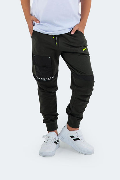 DESI Boy's Sweatpants Khaki