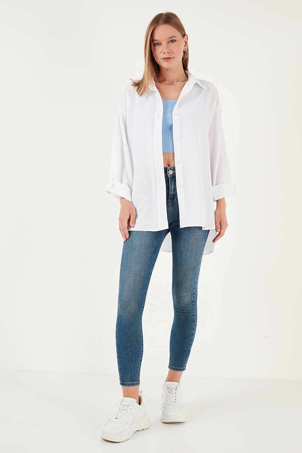 Cotton Oversize Woven Shirt 6234760