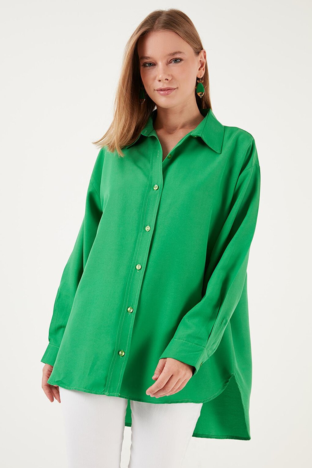 Cotton Oversize Woven Shirt 6234760