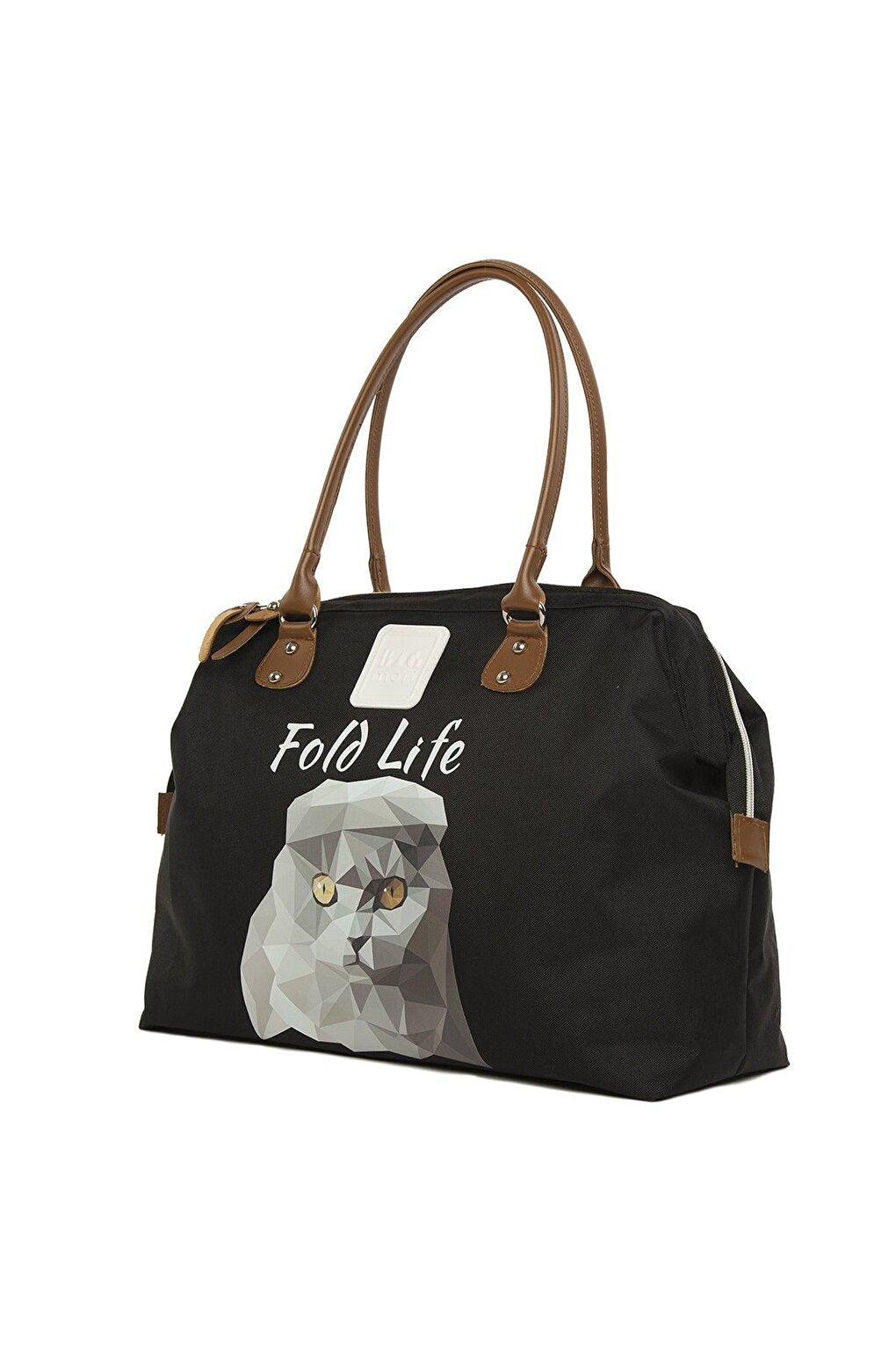 Scottish Fold Printed Shoulder Strap Bag