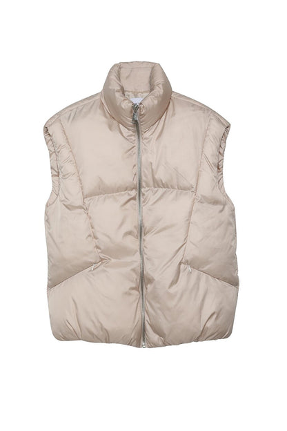 Zippered Inflatable Vest Stone