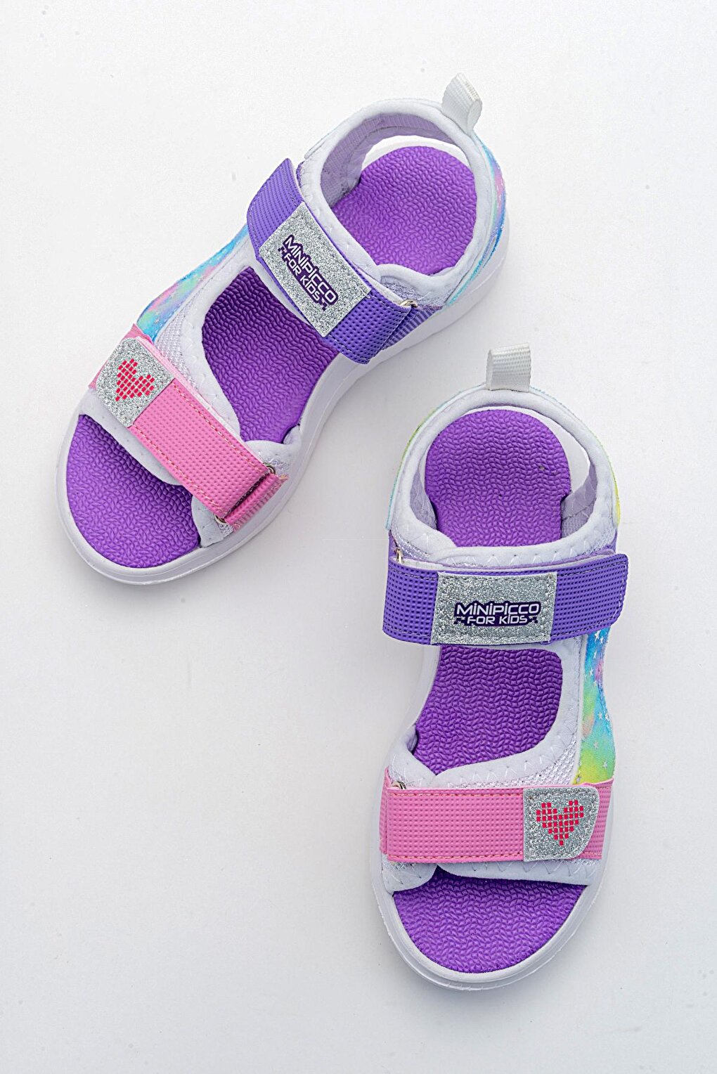 Girl's Multicolored Anatomical Lightweight Sports Sandals