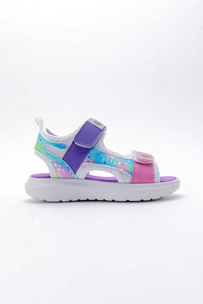 Girl's Multicolored Anatomical Lightweight Sports Sandals