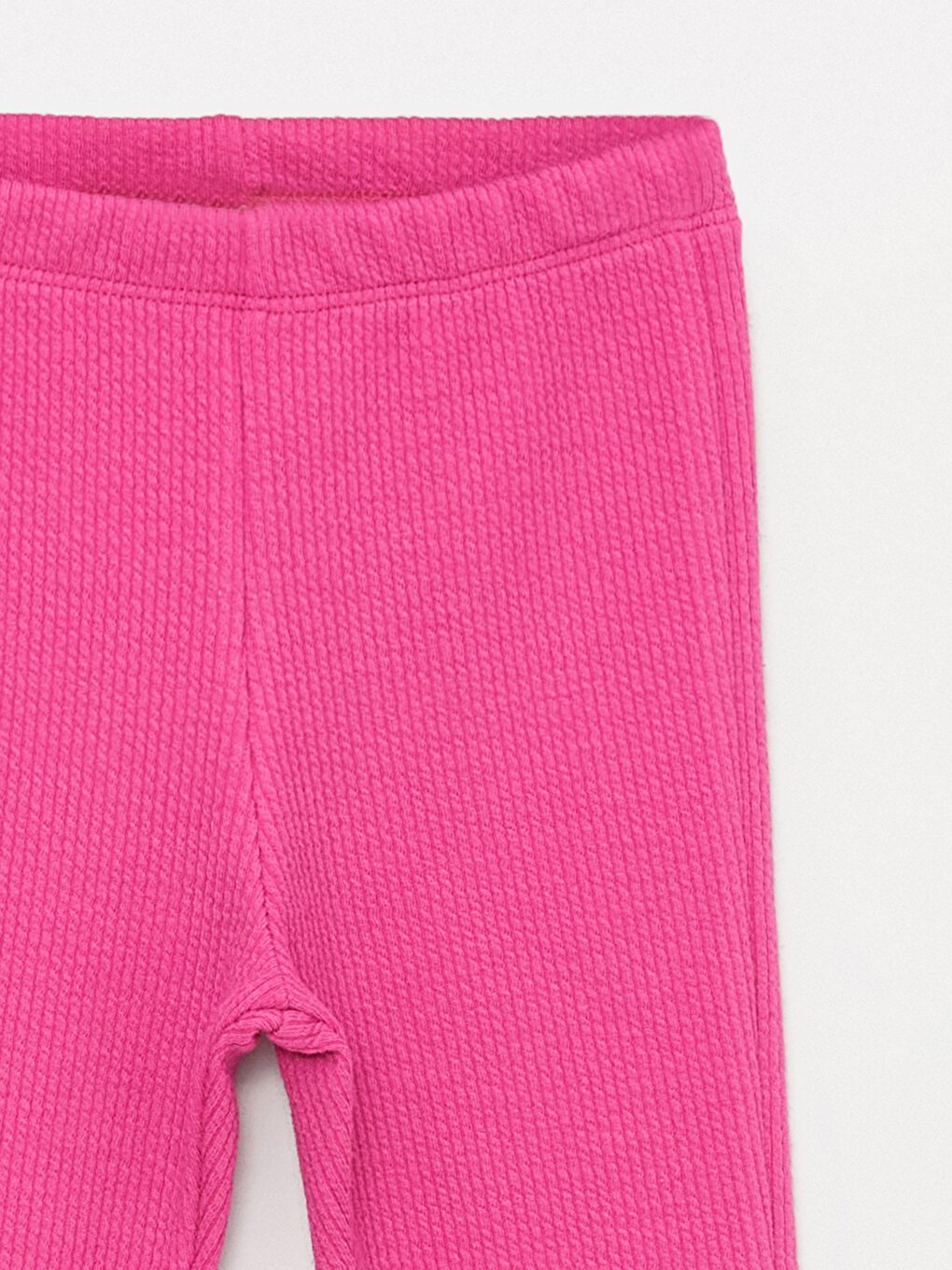 Girl's Wrapped Knitted Lycra Flare Trousers