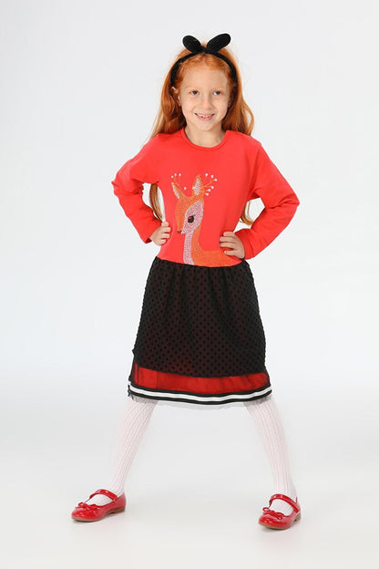 Gazelle Tulle Girls Dress