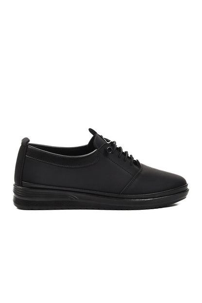 029 Black Nubuck Women's Sneaker Shoes