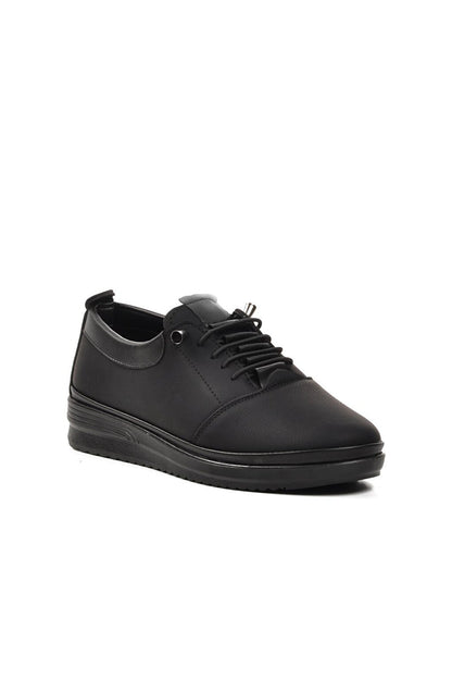 029 Black Nubuck Women's Sneaker Shoes