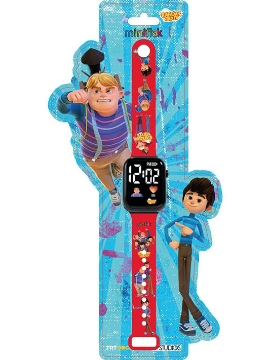 Rafadan Tayfa Licensed RF5090 Red LED Children's Wristwatch