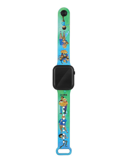 Rafadan Tayfa Licensed RF5092 Blue-Green LED Children's Wristwatch