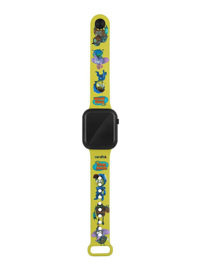 Kral Şakir licensed KS5092 Yellow LED Children's Wristwatch