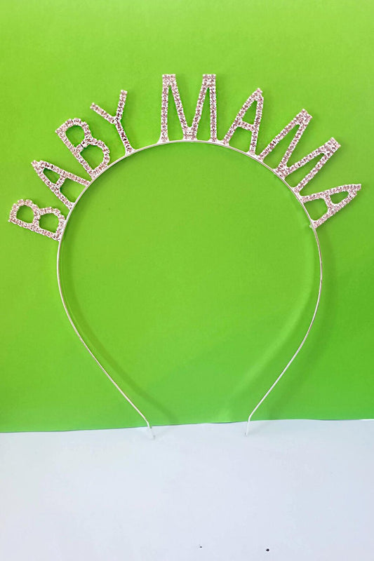 Baby Mama Stoned Baby Shower Party Crown