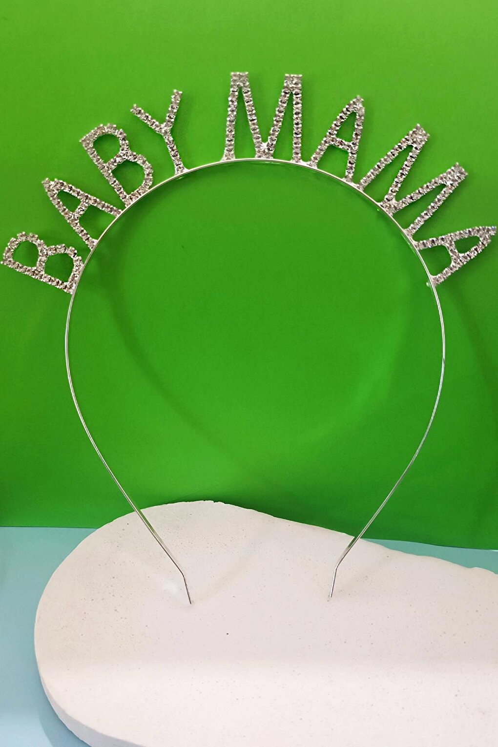 Baby Mama Stoned Baby Shower Party Crown