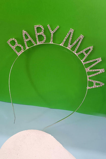 Baby Mama Stoned Baby Shower Party Crown