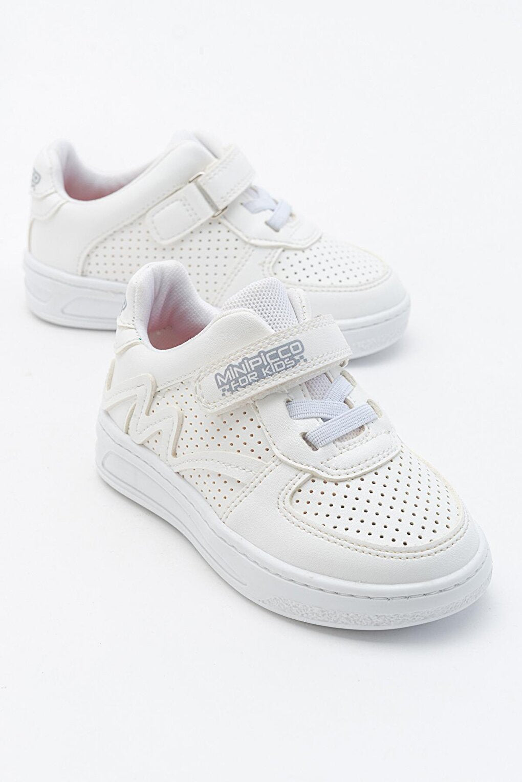 Boy's White Sneaker Shoes