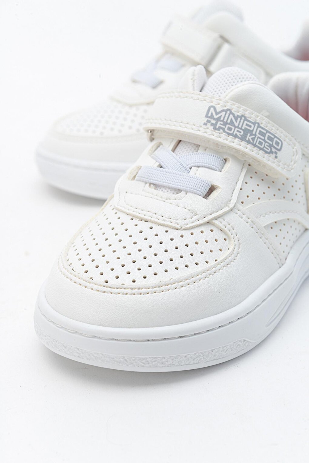 Boy's White Sneaker Shoes