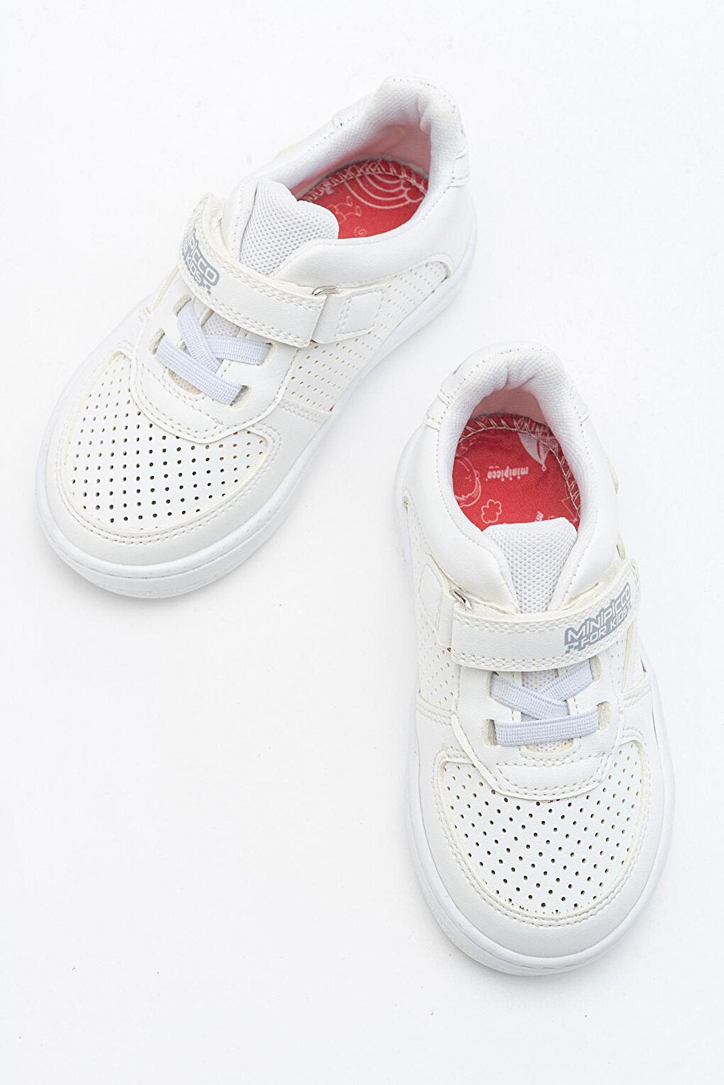 Boy's White Sneaker Shoes