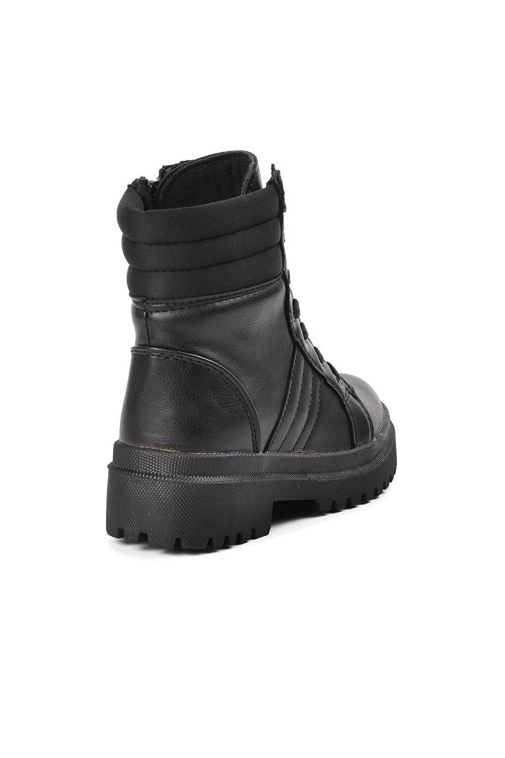 Siple-F Black Children's Boots with Fleece Inside