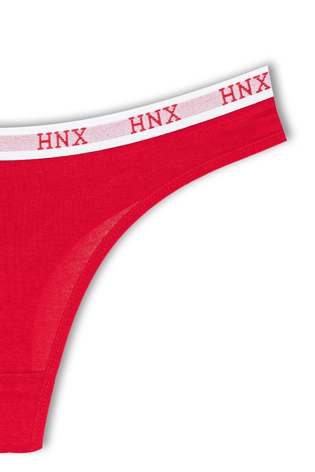 Cotton Basic Women's Thong Panties with Elastic Waist 3-Piece