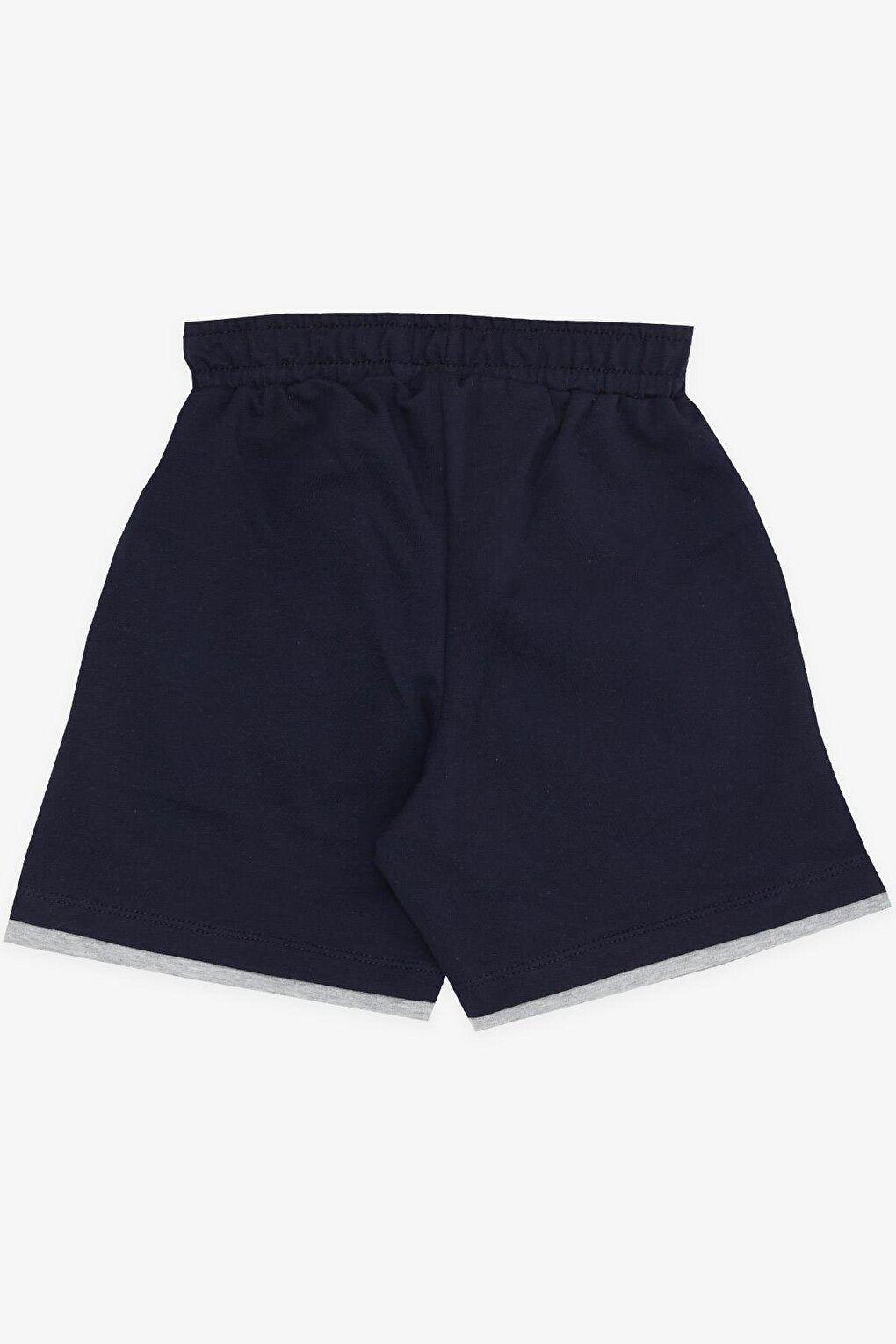 Boy's Shorts with Pockets and Accessories Navy Blue (Ages 3-7)