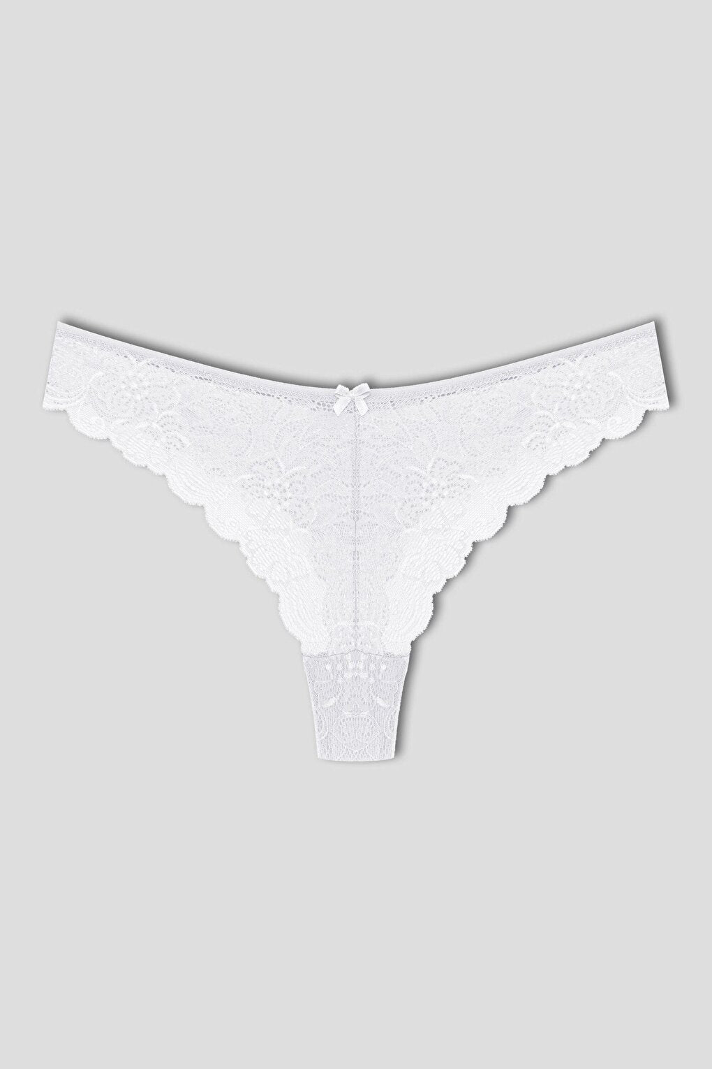 Lace High Waist Brazilian Women's Thong Panties 7 Piece