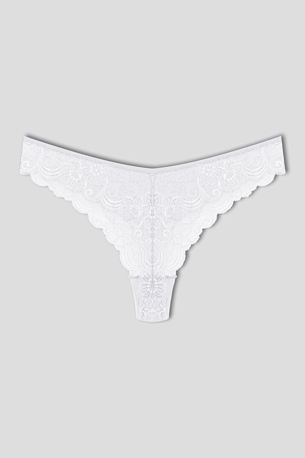 Lace High Waist Brazilian Women's Thong Panties 7 Piece