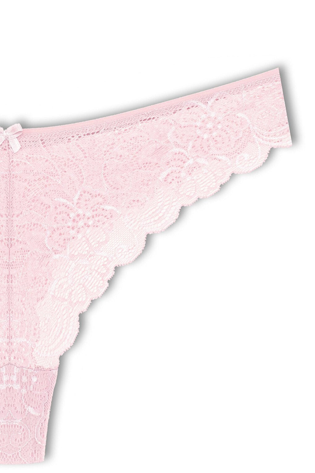 Lace High Waist Brazilian Women's Thong Panties 7 Piece