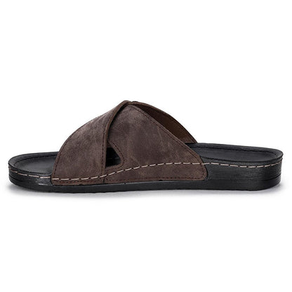 Casual Belted Men's Slippers Ary 36-486