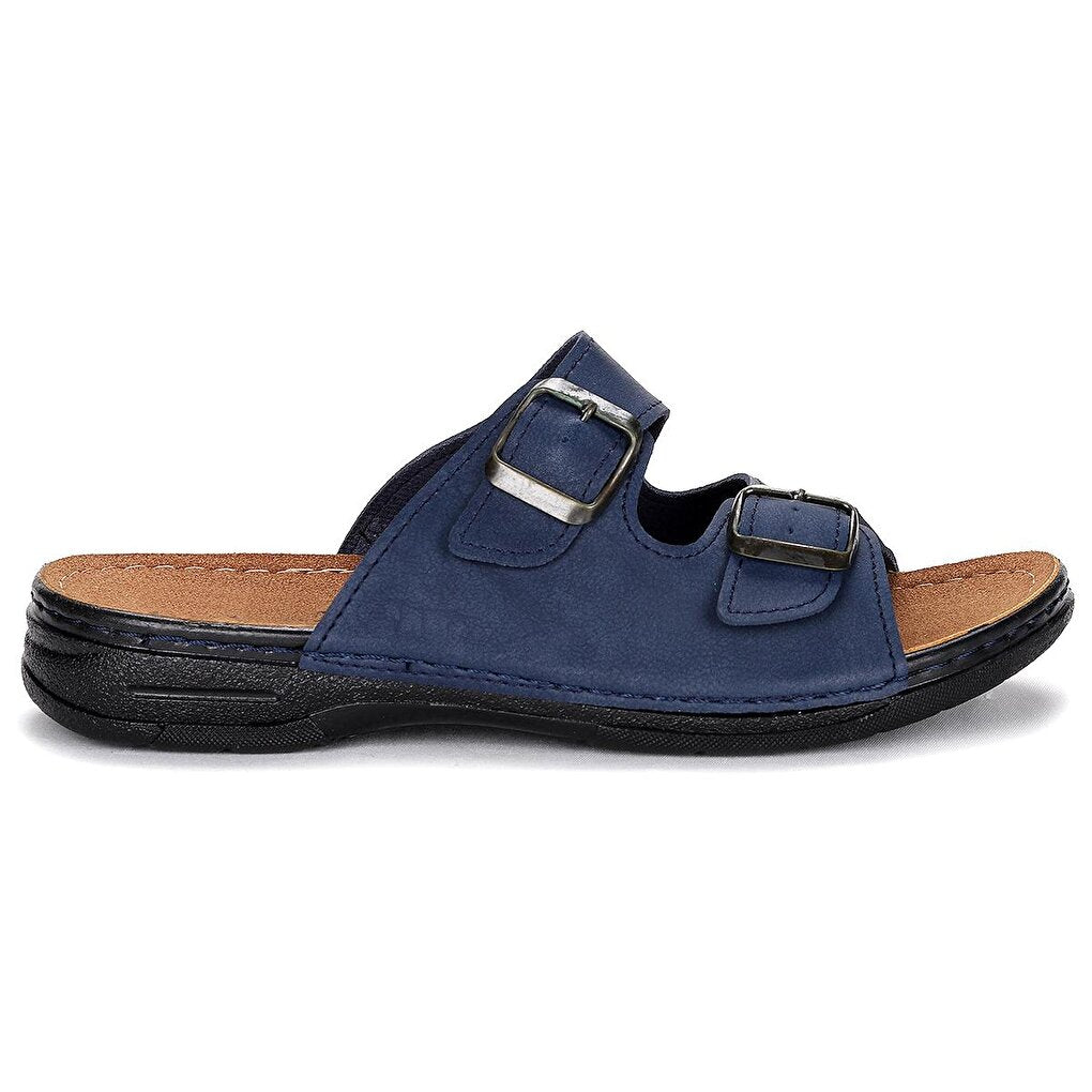 Casual Men's Belted Slippers Ary 12-004