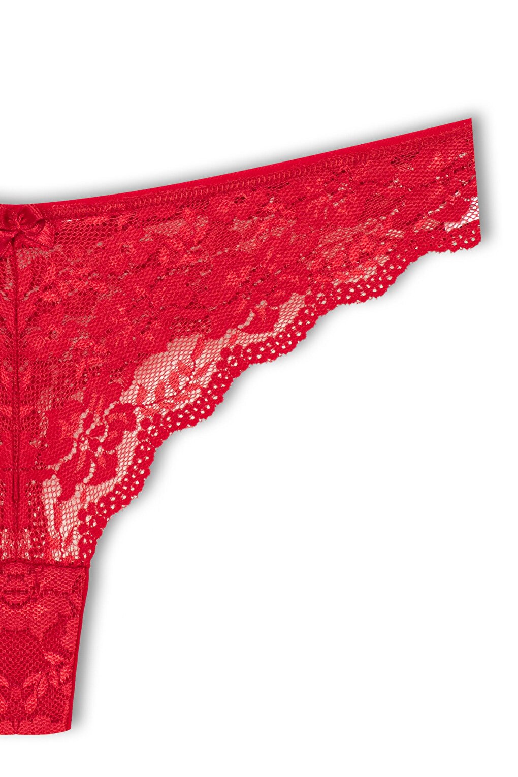 Lace High Waist Brazilian Women's Thong Panties 5-Piece