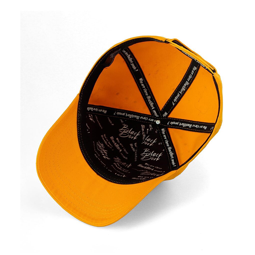 V1 Baseball Wake Up - Unisex Yellow Cap with 2 Code Logo